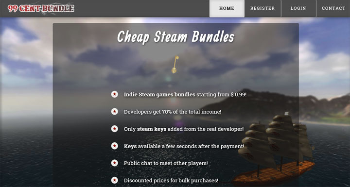 Steam Games Keys Platform